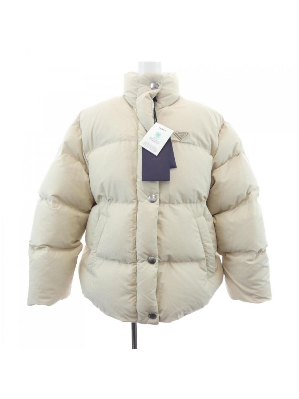 Prada Triangle Logo Down Jacket